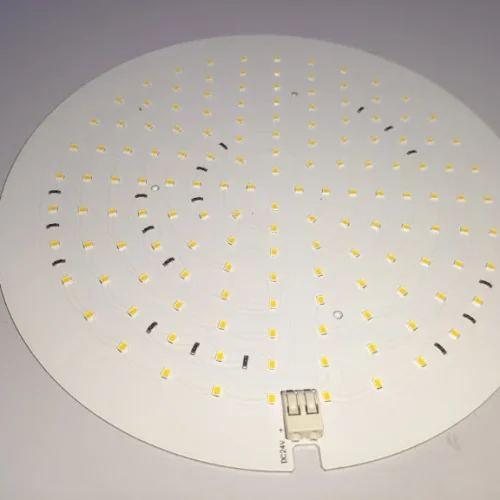 Round mono color LED panel