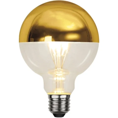 A19 Silver Half Chrome Mirror Bulb