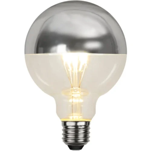 G80 Silver Half Chrome Mirror Bulb