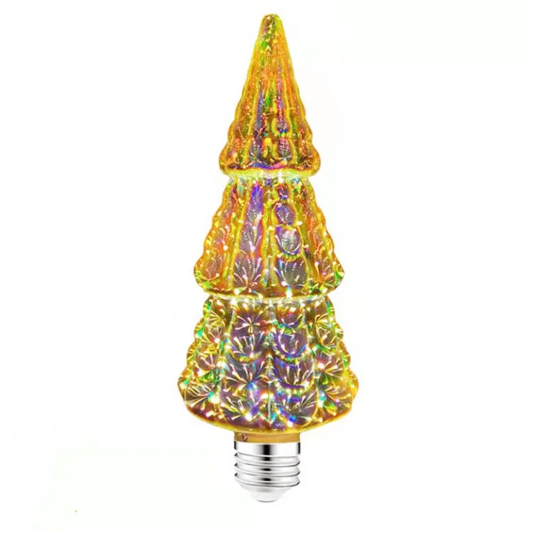 Pine Tree 3D Firework LED Bulb