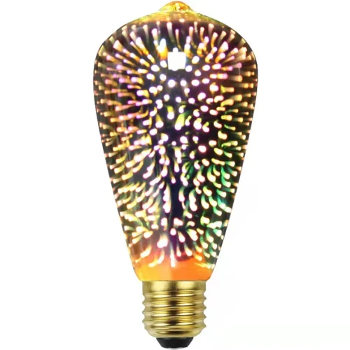 ST64-3D Firework LED Bulb