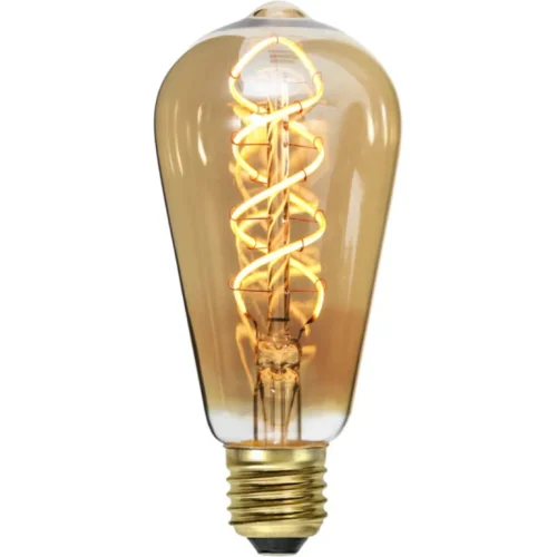 ST64 Spiral Vintage LED Bulb